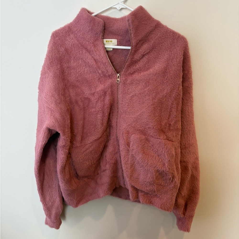 Maeve Kalista Eyelash Sweater Jacket